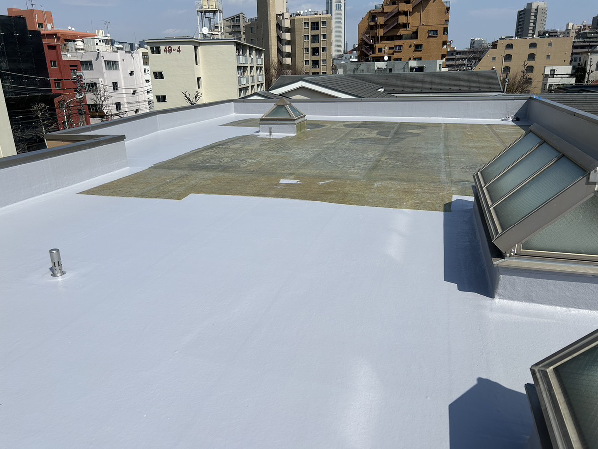 防水工事 施工写真